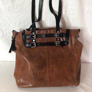 Tano handbag in beautiful brown leather